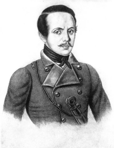 Mikhail Yuryevich Lermontov by Kyrill Antonovitch Gorbunov